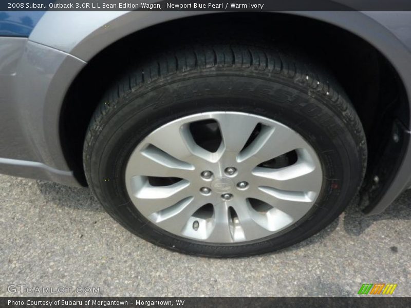 Newport Blue Pearl / Warm Ivory 2008 Subaru Outback 3.0R L.L.Bean Edition Wagon
