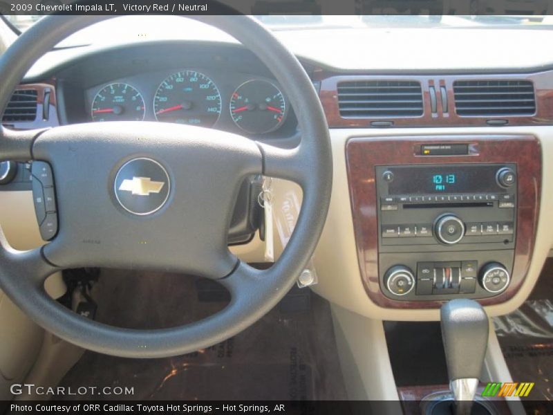 Victory Red / Neutral 2009 Chevrolet Impala LT