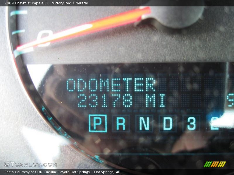 Victory Red / Neutral 2009 Chevrolet Impala LT