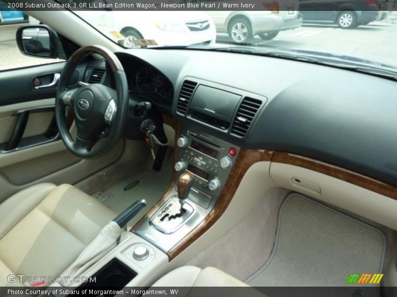 Newport Blue Pearl / Warm Ivory 2008 Subaru Outback 3.0R L.L.Bean Edition Wagon