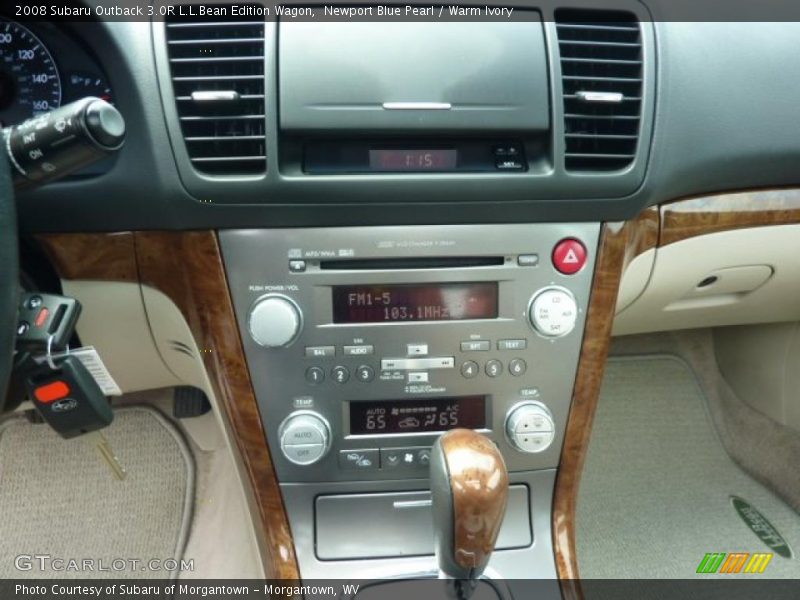 Newport Blue Pearl / Warm Ivory 2008 Subaru Outback 3.0R L.L.Bean Edition Wagon
