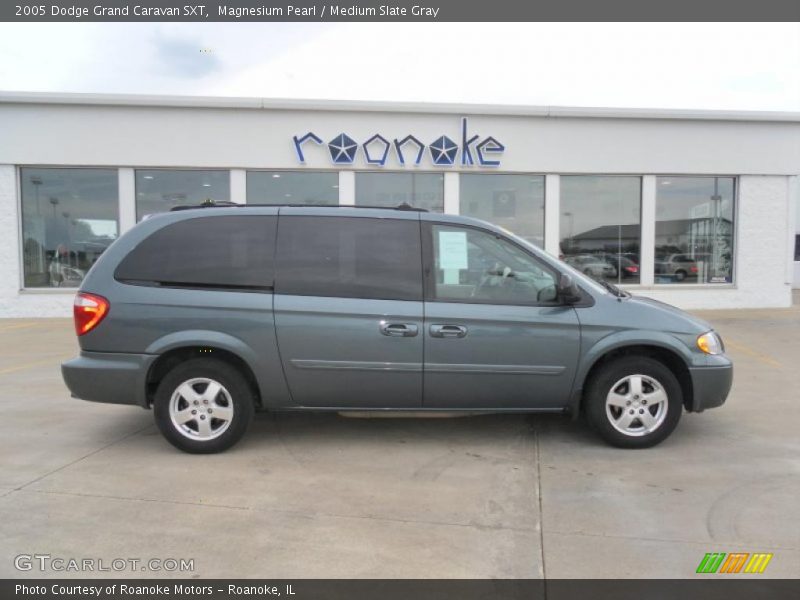 Magnesium Pearl / Medium Slate Gray 2005 Dodge Grand Caravan SXT