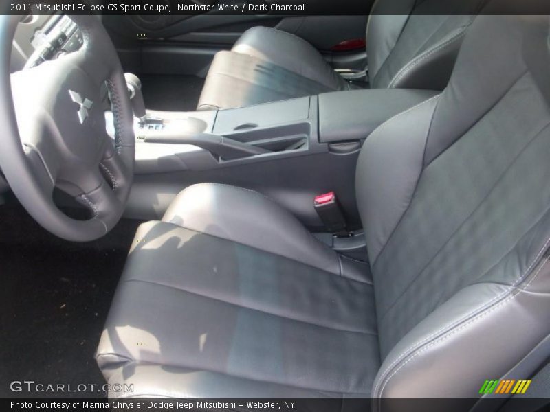 Northstar White / Dark Charcoal 2011 Mitsubishi Eclipse GS Sport Coupe