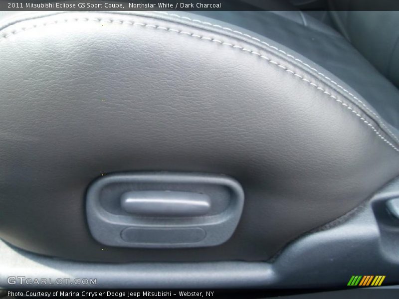 Northstar White / Dark Charcoal 2011 Mitsubishi Eclipse GS Sport Coupe