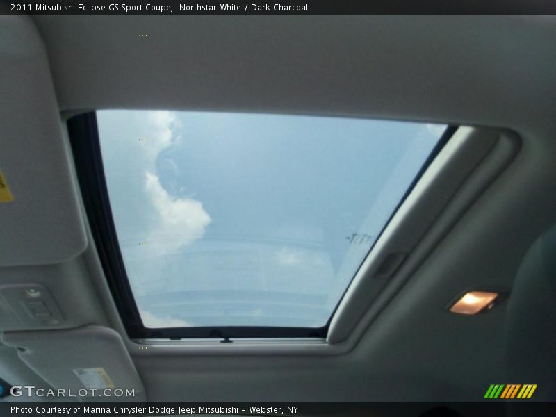 Northstar White / Dark Charcoal 2011 Mitsubishi Eclipse GS Sport Coupe