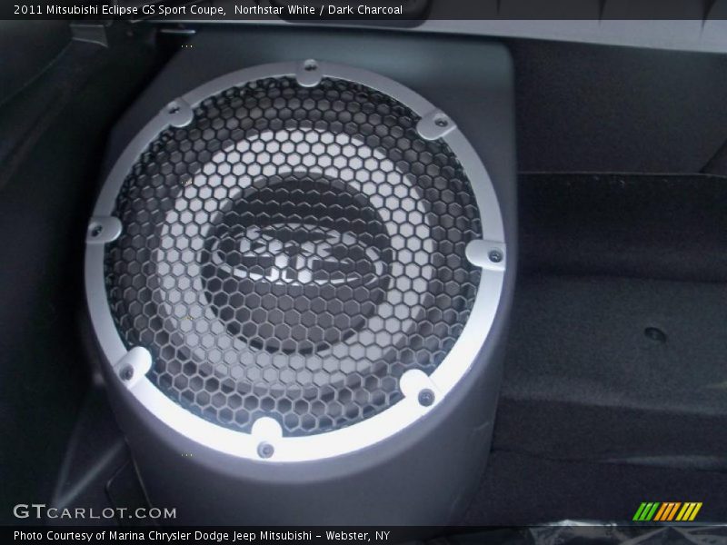 Northstar White / Dark Charcoal 2011 Mitsubishi Eclipse GS Sport Coupe