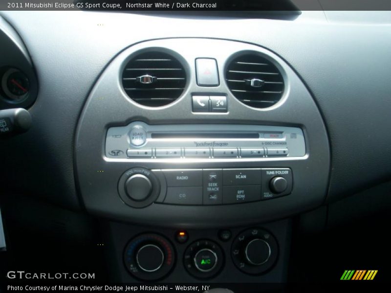 Northstar White / Dark Charcoal 2011 Mitsubishi Eclipse GS Sport Coupe
