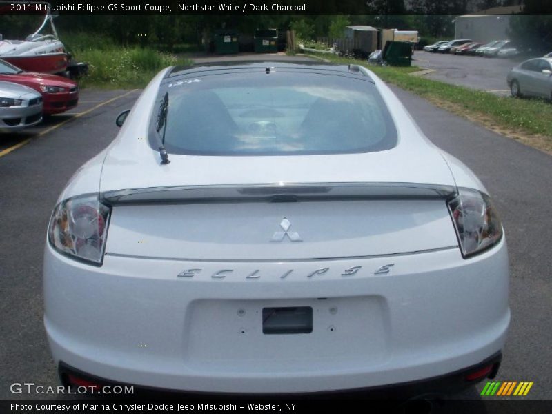 Northstar White / Dark Charcoal 2011 Mitsubishi Eclipse GS Sport Coupe