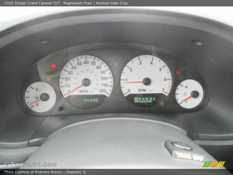 Magnesium Pearl / Medium Slate Gray 2005 Dodge Grand Caravan SXT