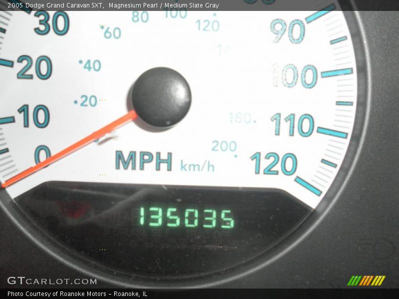 Magnesium Pearl / Medium Slate Gray 2005 Dodge Grand Caravan SXT