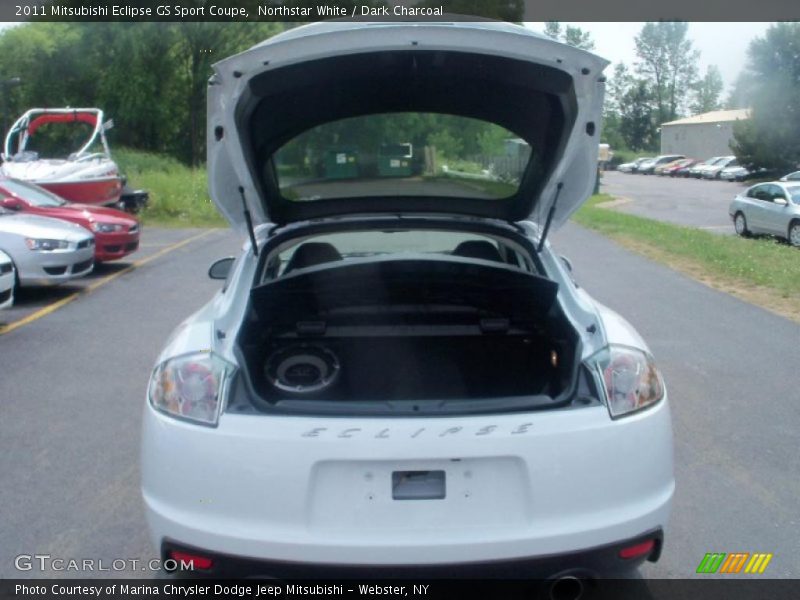 Northstar White / Dark Charcoal 2011 Mitsubishi Eclipse GS Sport Coupe