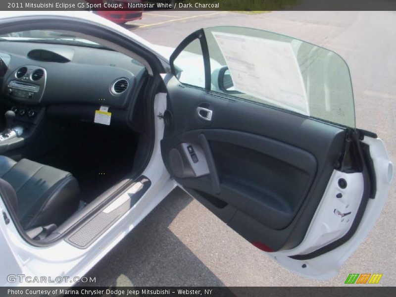 Northstar White / Dark Charcoal 2011 Mitsubishi Eclipse GS Sport Coupe