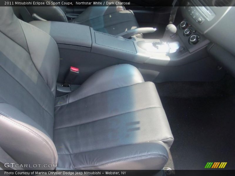Northstar White / Dark Charcoal 2011 Mitsubishi Eclipse GS Sport Coupe