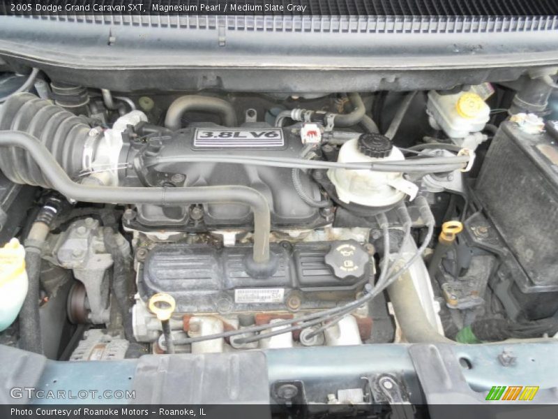 Magnesium Pearl / Medium Slate Gray 2005 Dodge Grand Caravan SXT