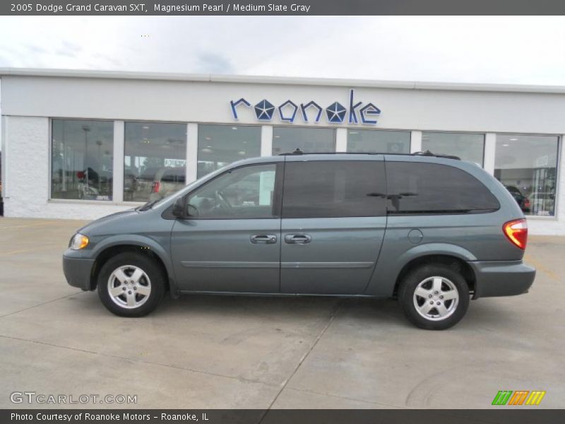 Magnesium Pearl / Medium Slate Gray 2005 Dodge Grand Caravan SXT