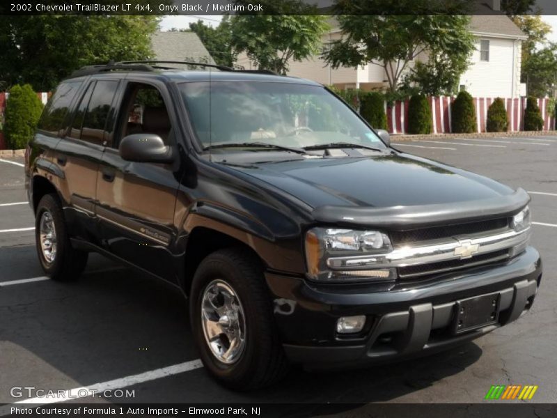 Onyx Black / Medium Oak 2002 Chevrolet TrailBlazer LT 4x4