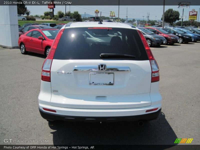 Taffeta White / Gray 2010 Honda CR-V EX-L