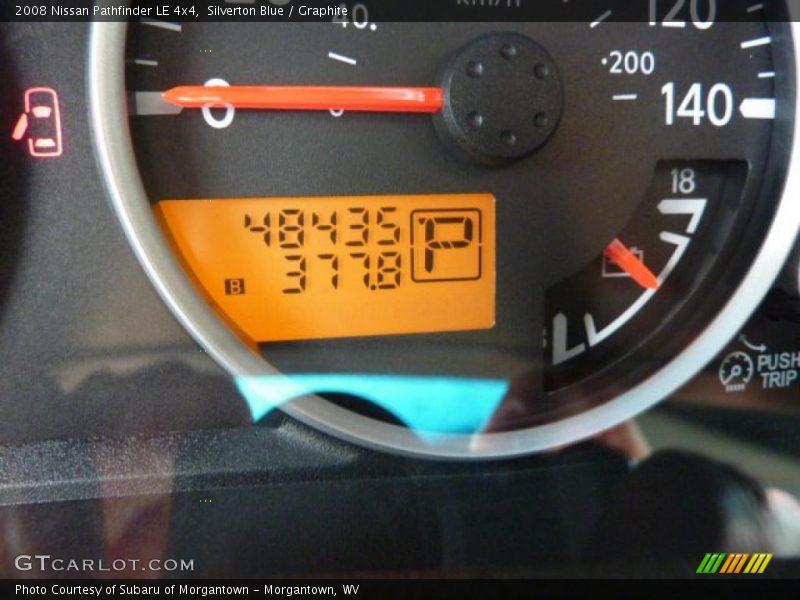 Silverton Blue / Graphite 2008 Nissan Pathfinder LE 4x4