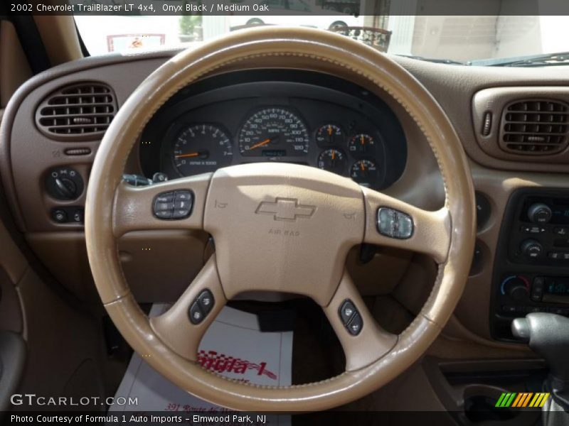 Onyx Black / Medium Oak 2002 Chevrolet TrailBlazer LT 4x4