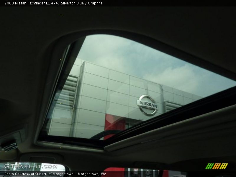 Silverton Blue / Graphite 2008 Nissan Pathfinder LE 4x4