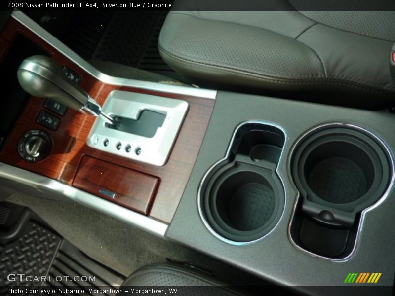 Silverton Blue / Graphite 2008 Nissan Pathfinder LE 4x4