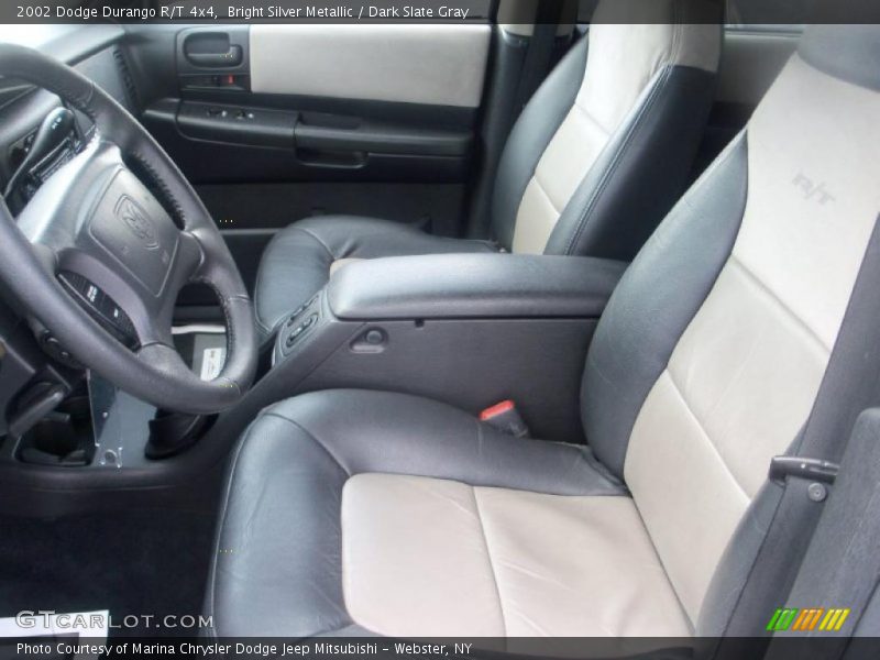 Bright Silver Metallic / Dark Slate Gray 2002 Dodge Durango R/T 4x4