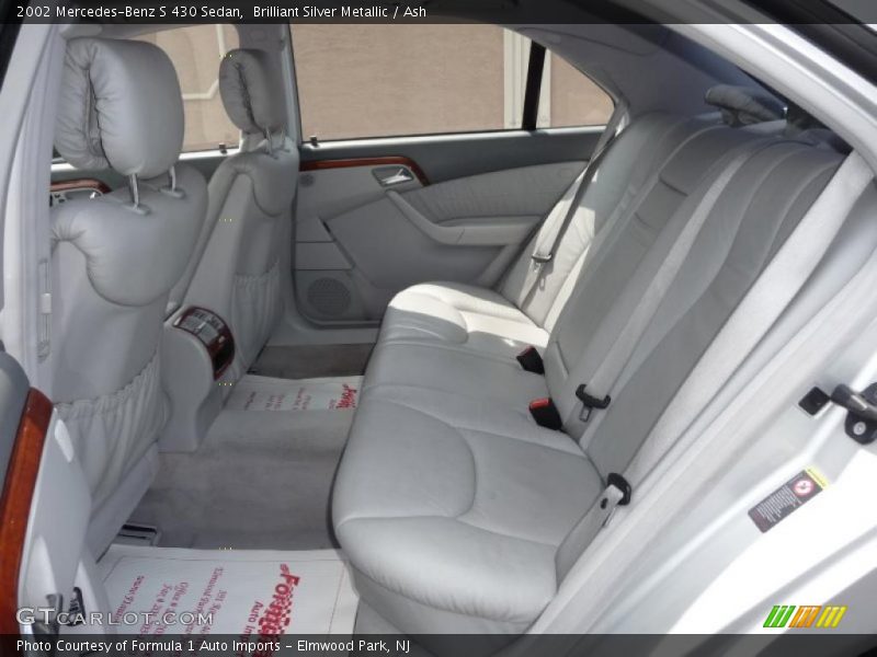 Brilliant Silver Metallic / Ash 2002 Mercedes-Benz S 430 Sedan