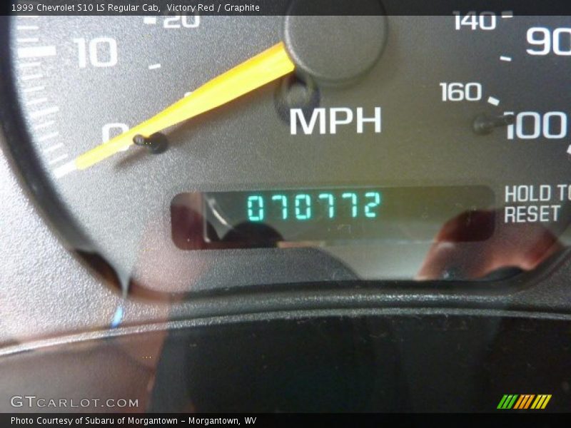 Victory Red / Graphite 1999 Chevrolet S10 LS Regular Cab