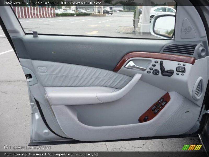 Brilliant Silver Metallic / Ash 2002 Mercedes-Benz S 430 Sedan