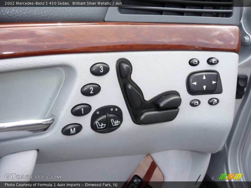 Brilliant Silver Metallic / Ash 2002 Mercedes-Benz S 430 Sedan