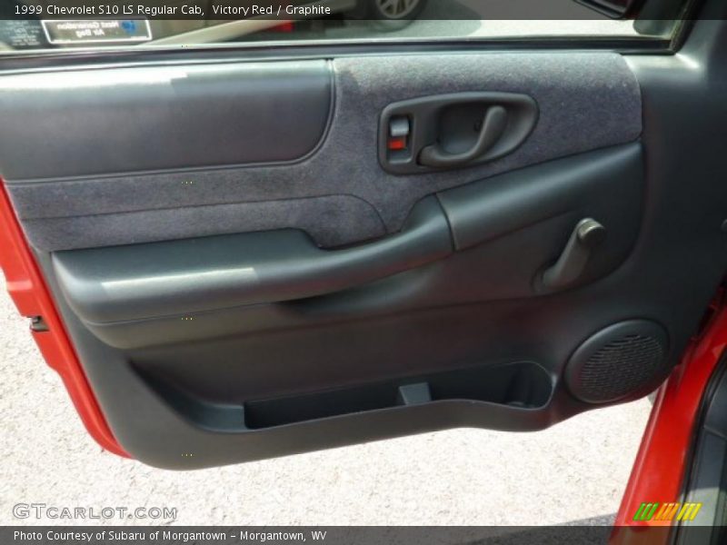 Victory Red / Graphite 1999 Chevrolet S10 LS Regular Cab