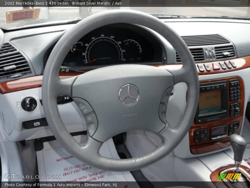 Brilliant Silver Metallic / Ash 2002 Mercedes-Benz S 430 Sedan