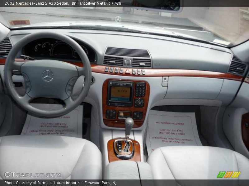 Brilliant Silver Metallic / Ash 2002 Mercedes-Benz S 430 Sedan