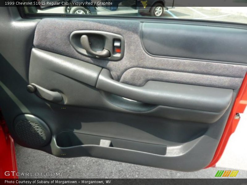 Victory Red / Graphite 1999 Chevrolet S10 LS Regular Cab