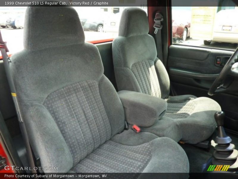 Victory Red / Graphite 1999 Chevrolet S10 LS Regular Cab