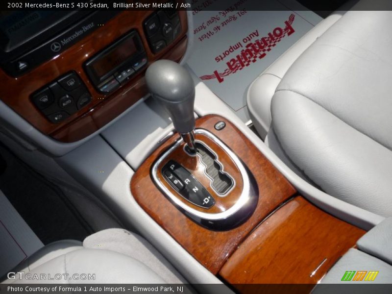 Brilliant Silver Metallic / Ash 2002 Mercedes-Benz S 430 Sedan