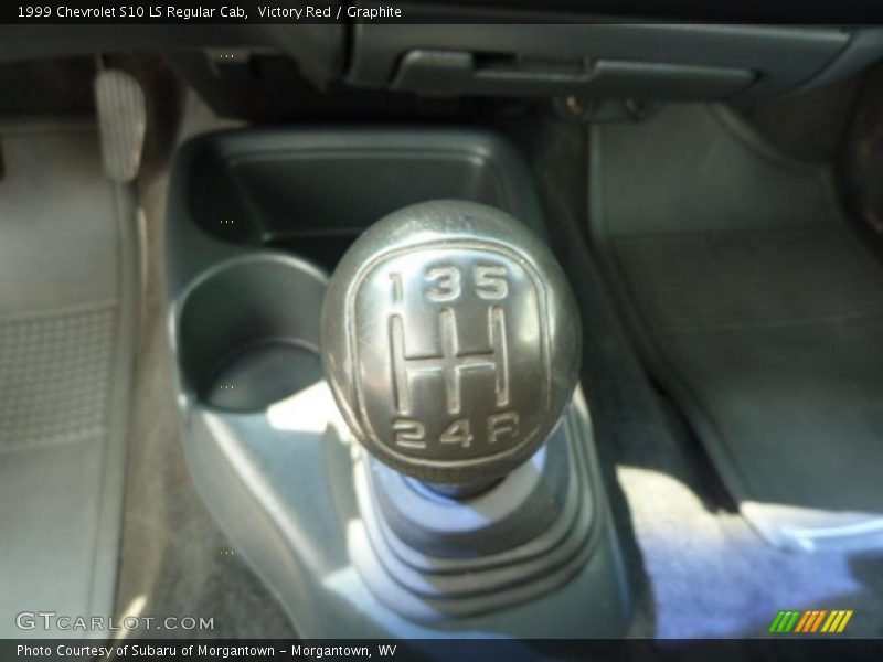 Victory Red / Graphite 1999 Chevrolet S10 LS Regular Cab