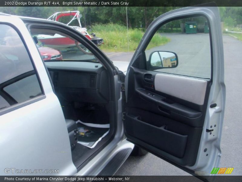 Bright Silver Metallic / Dark Slate Gray 2002 Dodge Durango R/T 4x4
