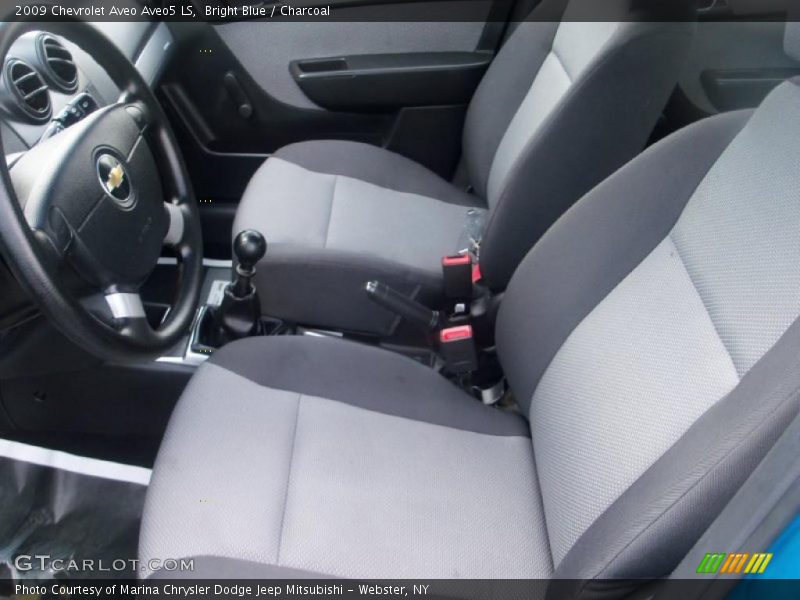 Bright Blue / Charcoal 2009 Chevrolet Aveo Aveo5 LS