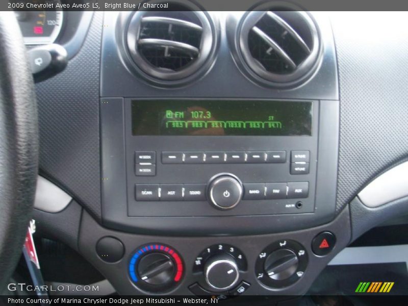 Bright Blue / Charcoal 2009 Chevrolet Aveo Aveo5 LS