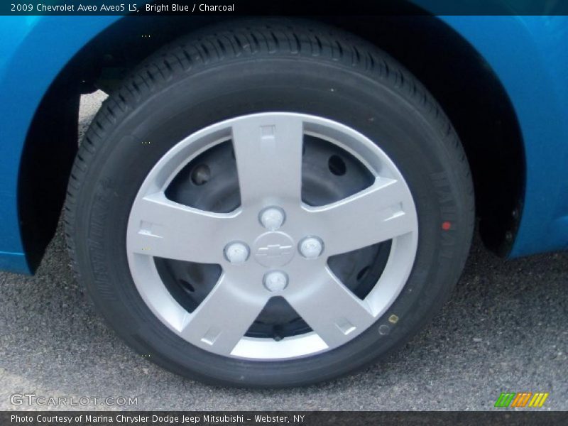 Bright Blue / Charcoal 2009 Chevrolet Aveo Aveo5 LS