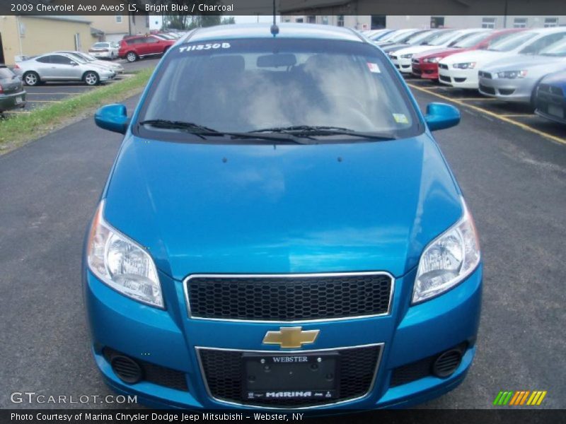 Bright Blue / Charcoal 2009 Chevrolet Aveo Aveo5 LS