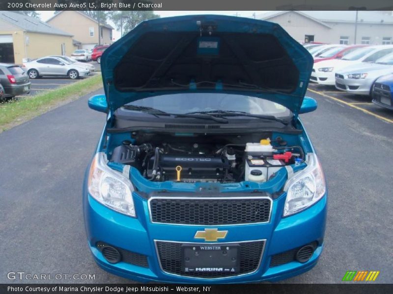 Bright Blue / Charcoal 2009 Chevrolet Aveo Aveo5 LS