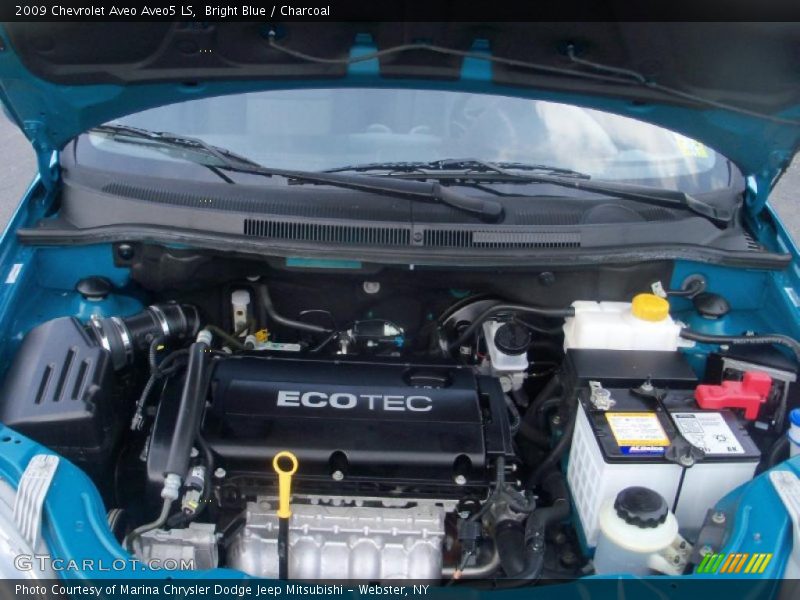 Bright Blue / Charcoal 2009 Chevrolet Aveo Aveo5 LS