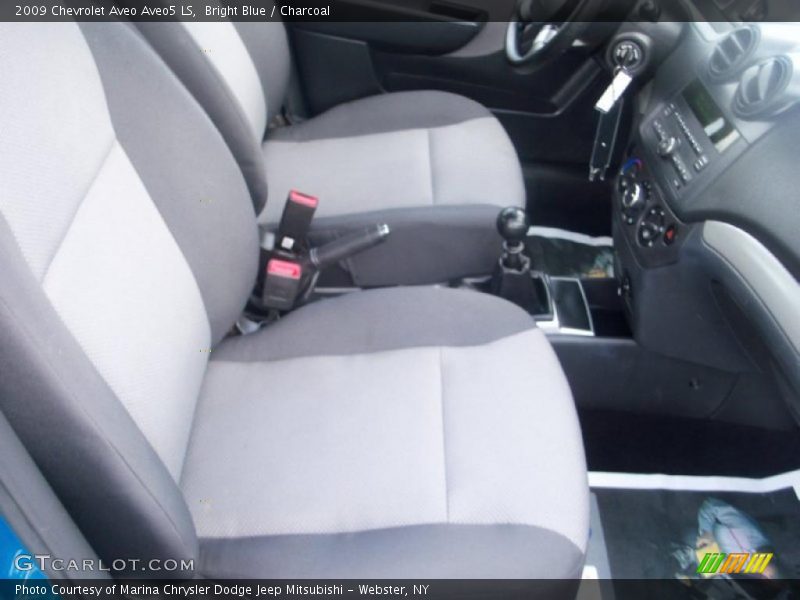 Bright Blue / Charcoal 2009 Chevrolet Aveo Aveo5 LS