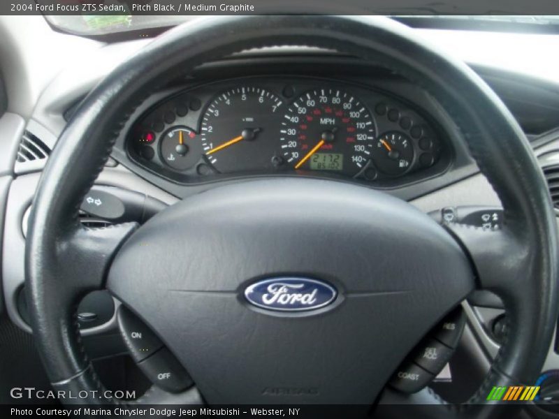 Pitch Black / Medium Graphite 2004 Ford Focus ZTS Sedan