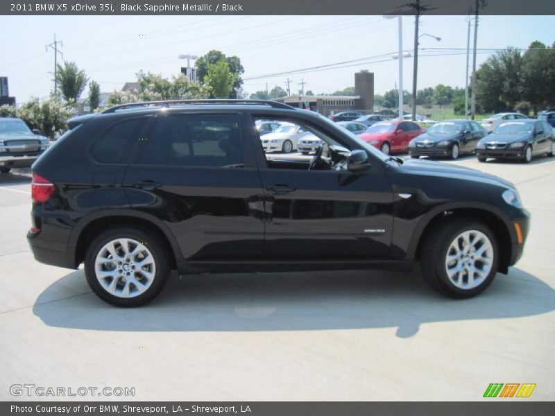 Black Sapphire Metallic / Black 2011 BMW X5 xDrive 35i