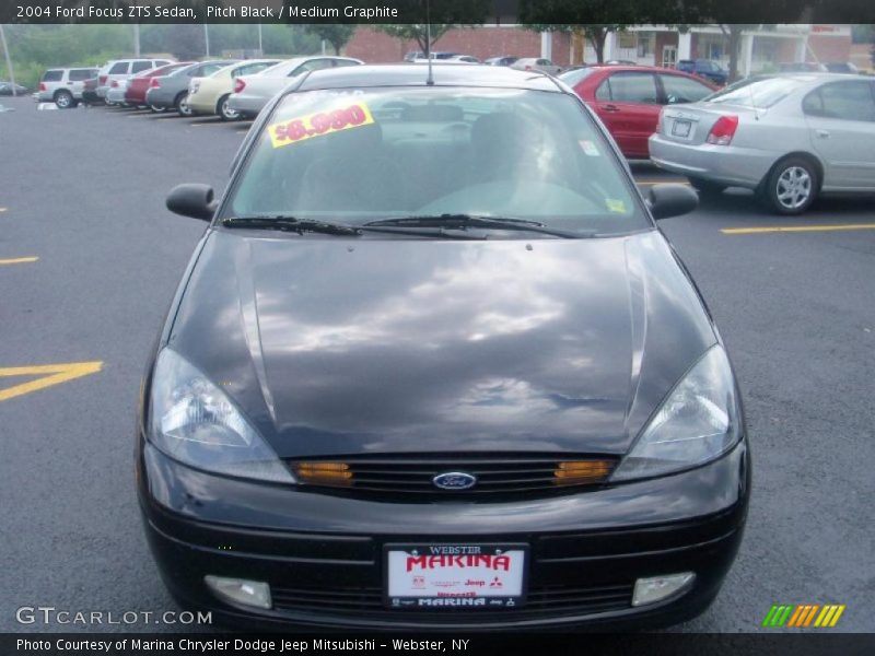 Pitch Black / Medium Graphite 2004 Ford Focus ZTS Sedan