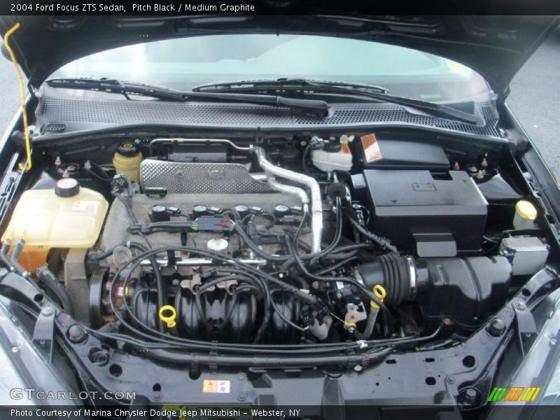 Pitch Black / Medium Graphite 2004 Ford Focus ZTS Sedan