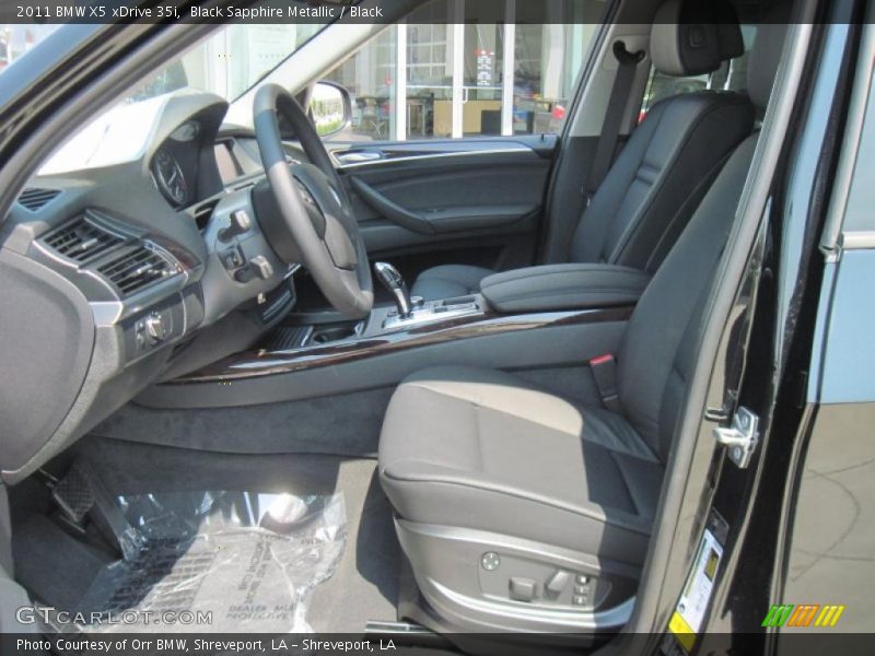 Black Sapphire Metallic / Black 2011 BMW X5 xDrive 35i